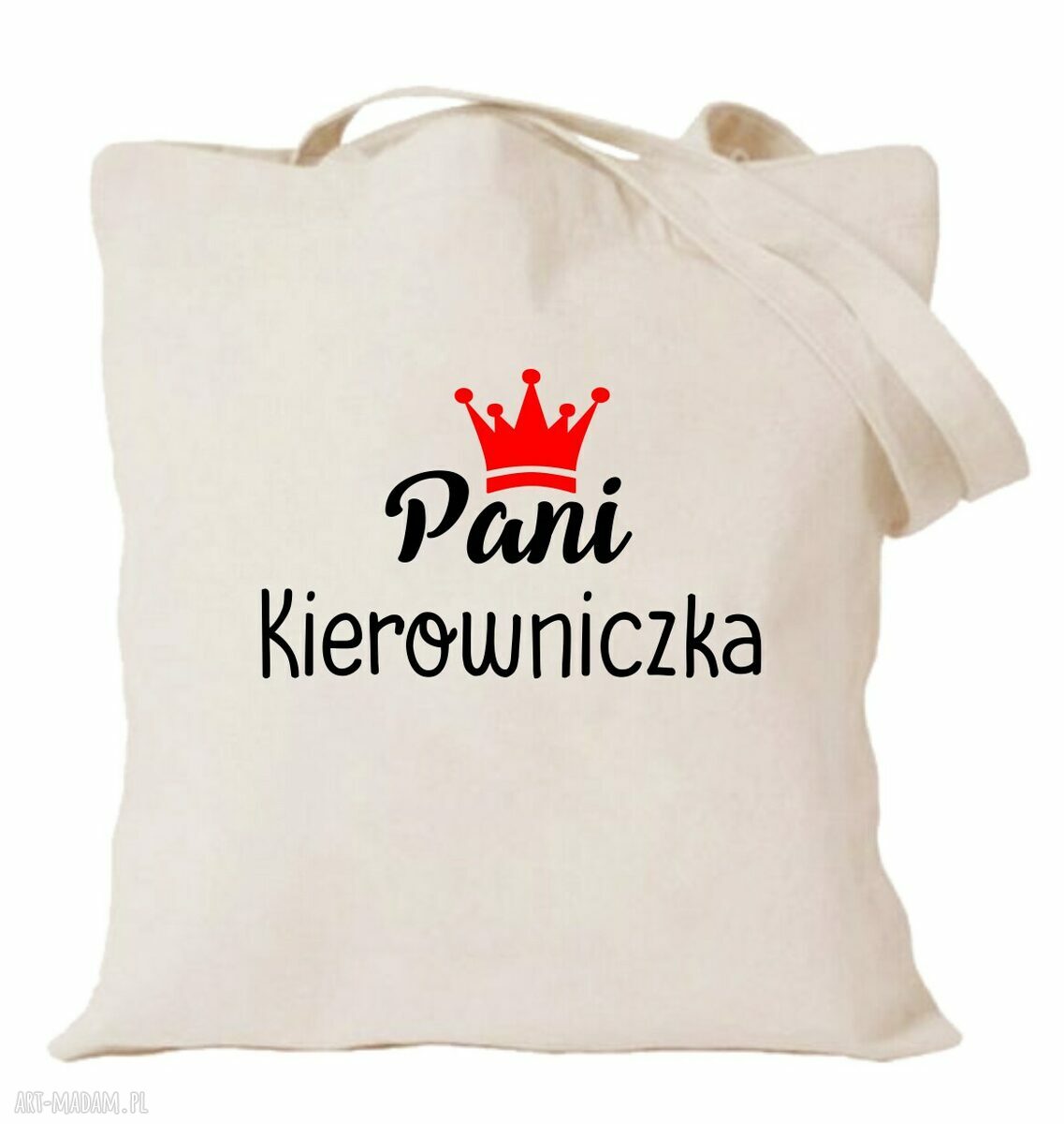 Bawełniana torba z nadrukiem KORPO - shopper na zakupy „Mordor”, korporacja i biuro