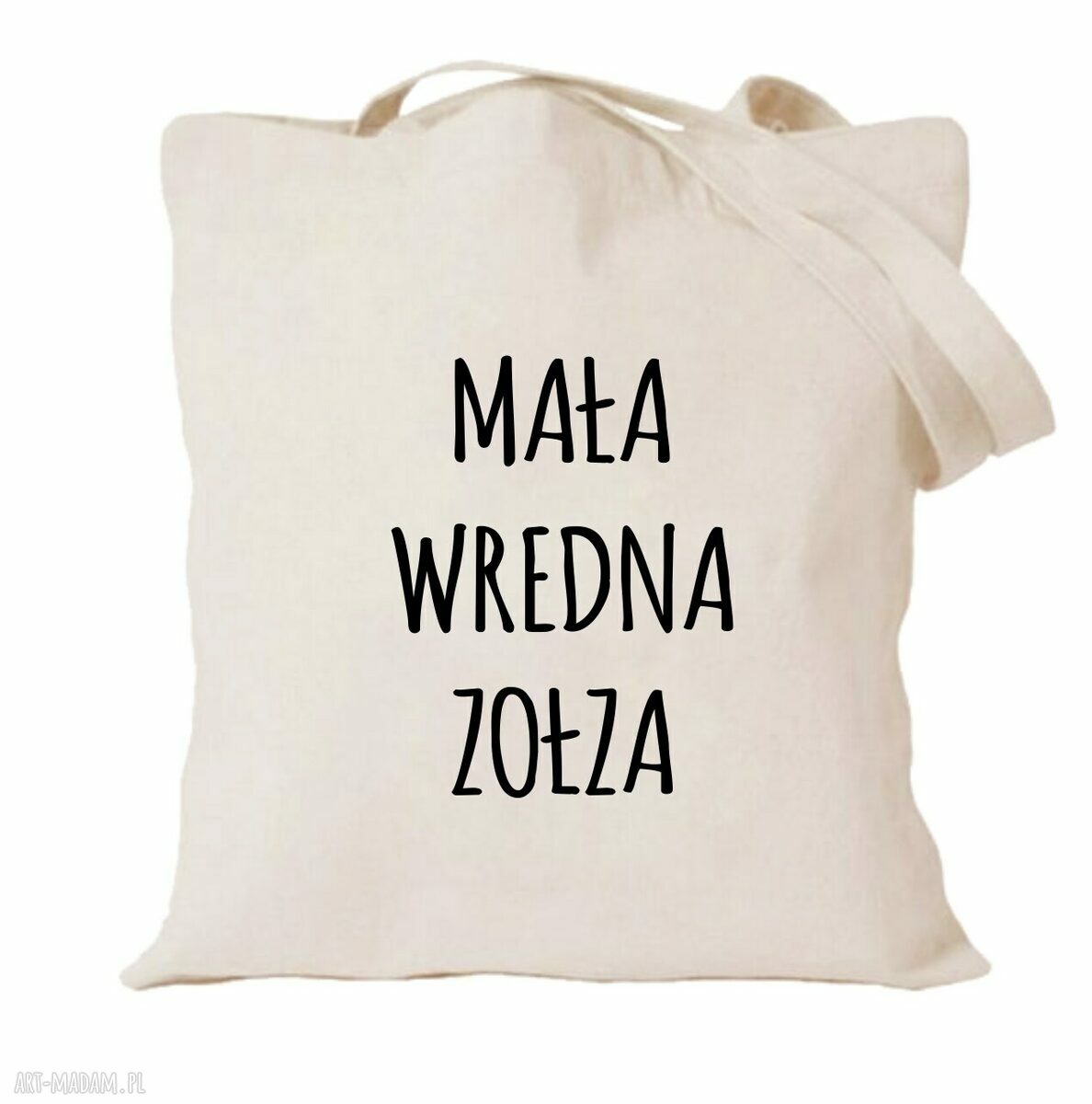 Bawełniana torba KORPO z nadrukiem - śmieszny prezent dla pracownicy biura