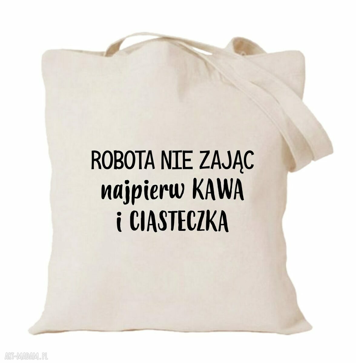 Torba bawełniana KORPO i Mordor - śmieszny nadruk do biura i na zakupy