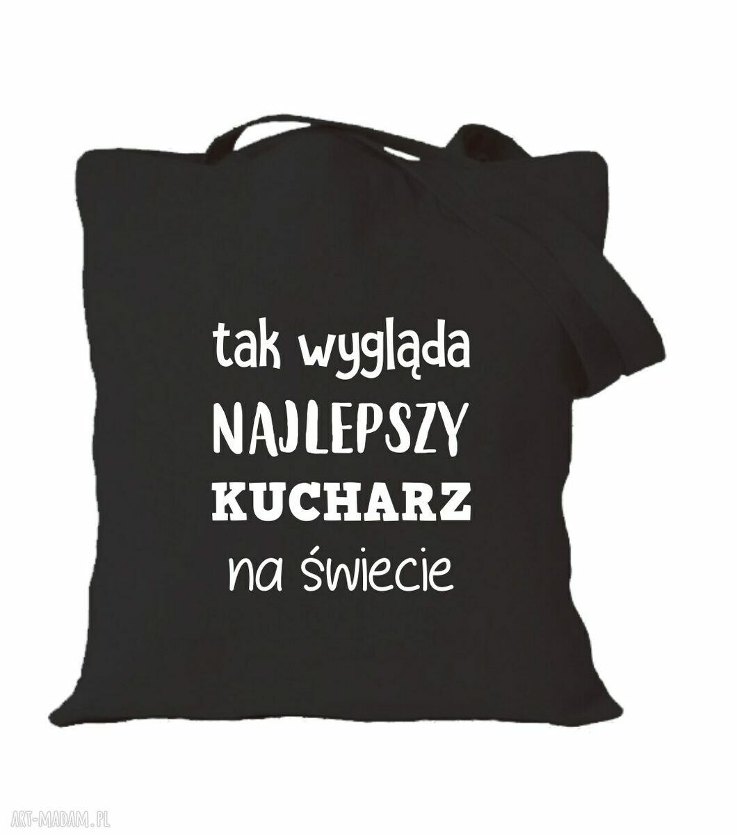 Torba bawełniana z nadrukiem dla kucharza - prezent dla kucharki