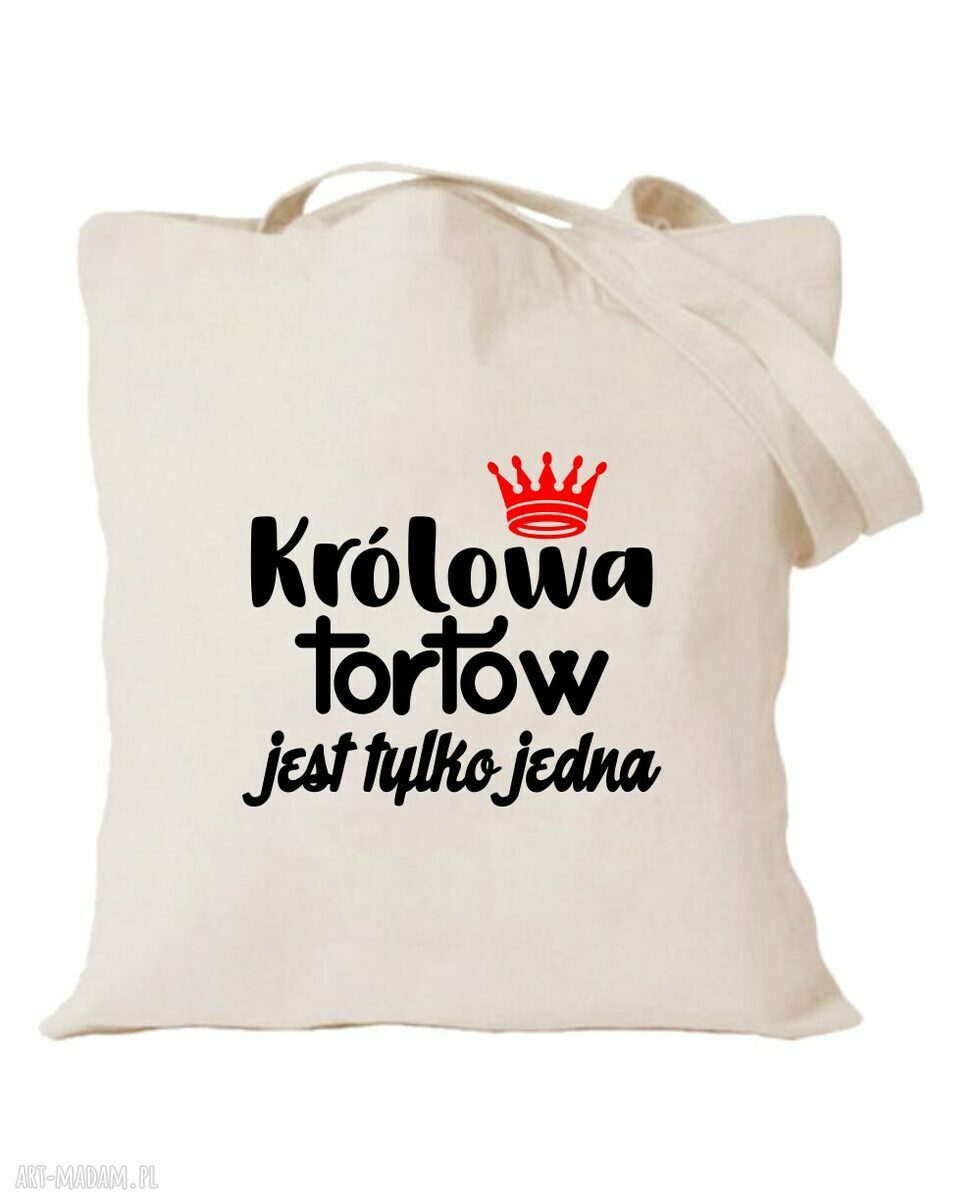 Torba bawełniana z nadrukiem dla kucharki - najlepsza kucharka