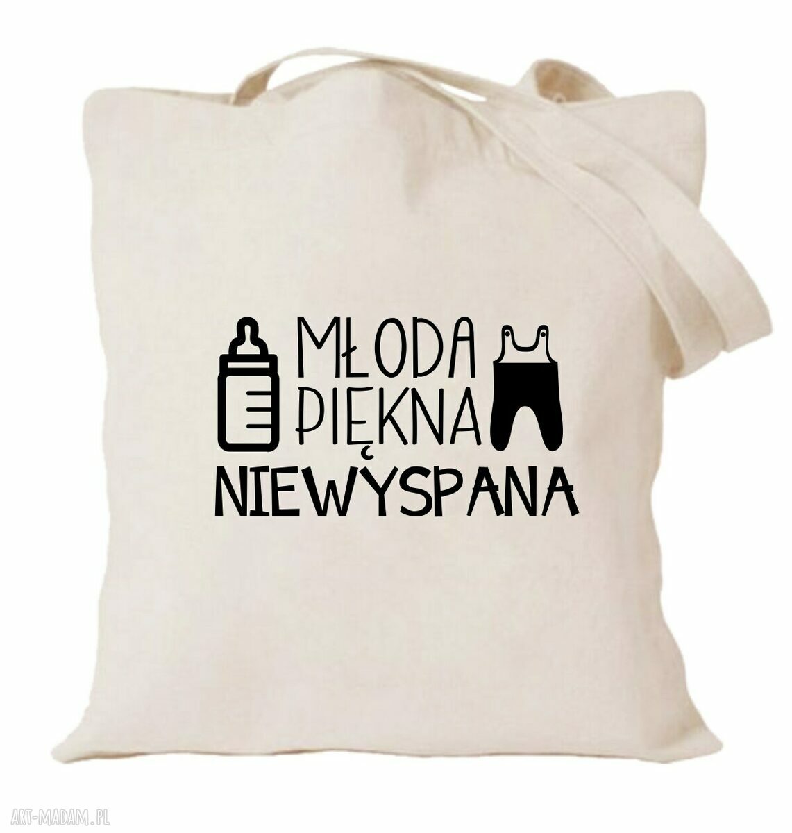 Torba z nadrukiem dla mamy - prezent na Dzień Matki i urodziny