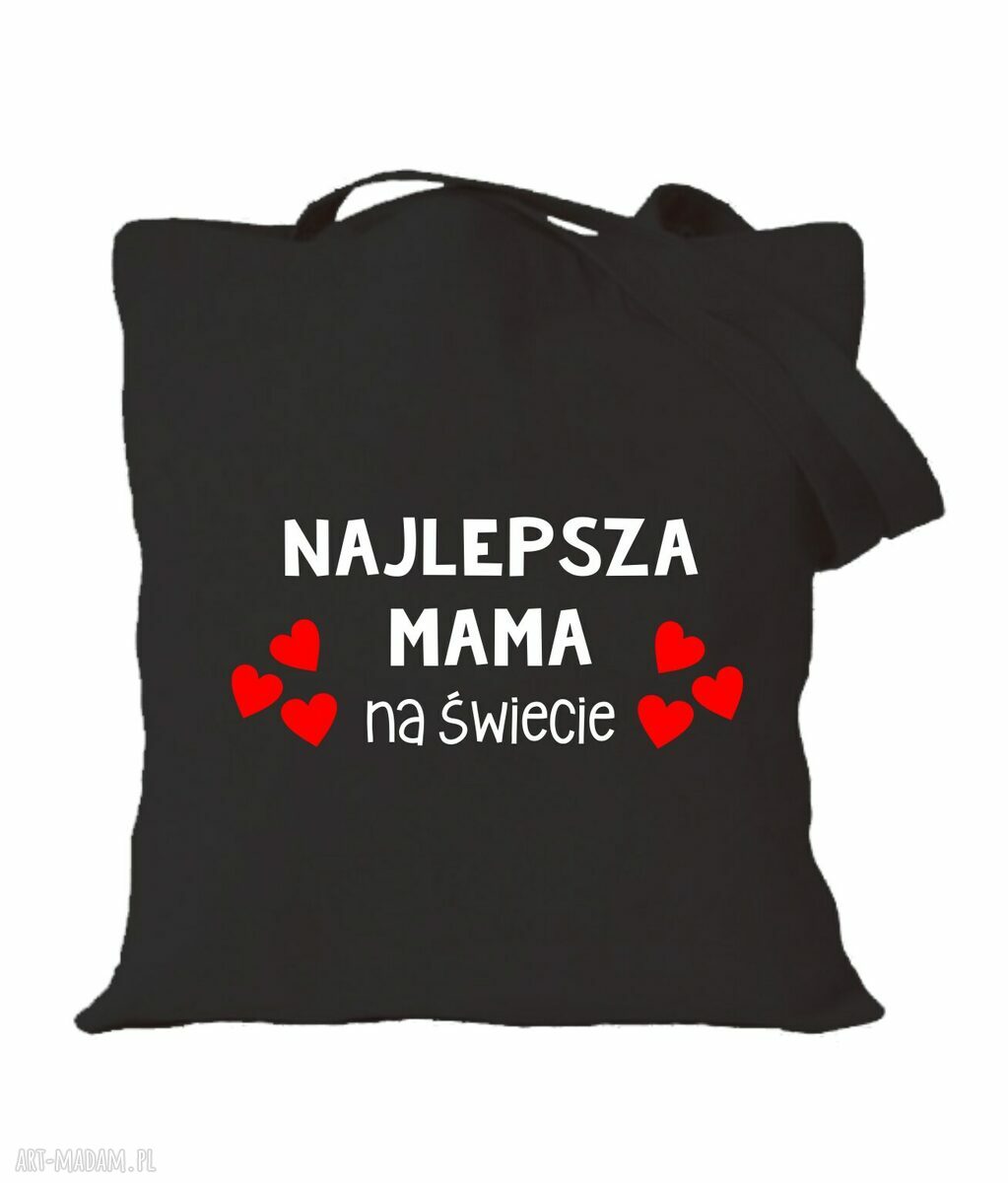 Torba z nadrukiem dla mamy - prezent na Dzień Matki