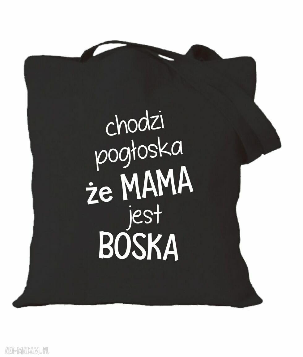 Torba z nadrukiem dla mamy - prezent na urodziny i Dzień Matki