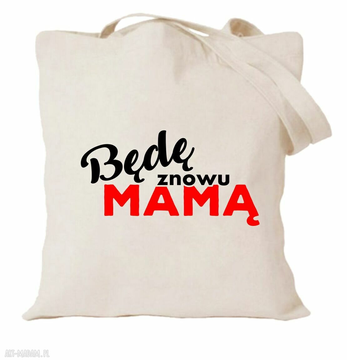 Torba z nadrukiem dla mamy - prezent na Dzień Matki i urodziny