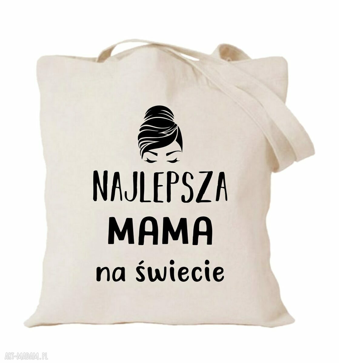 Torba z nadrukiem dla mamy - prezent na Dzień Matki i urodziny