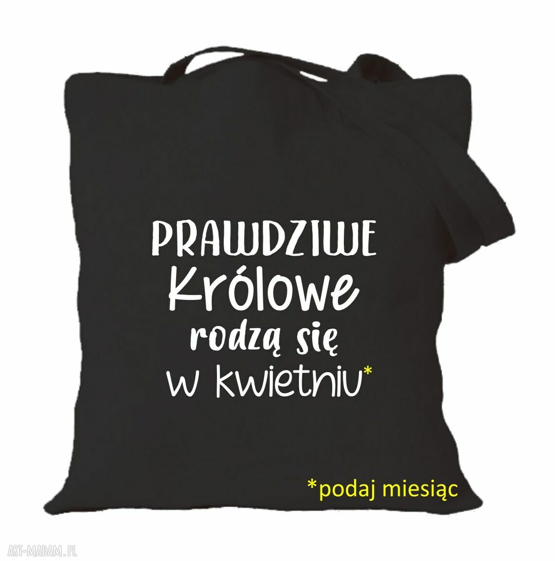 Torba bawełniana z nadrukiem na urodziny i imieniny - praktyczny prezent