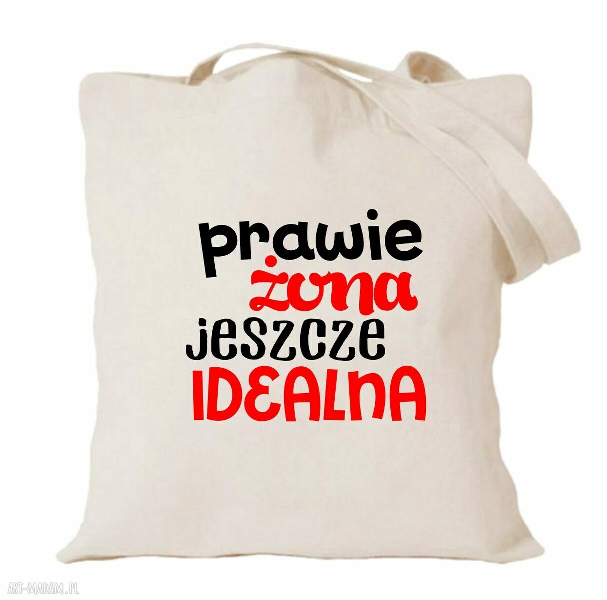 Torba z nadrukiem dla narzeczonej - prezent na urodziny i walentynki