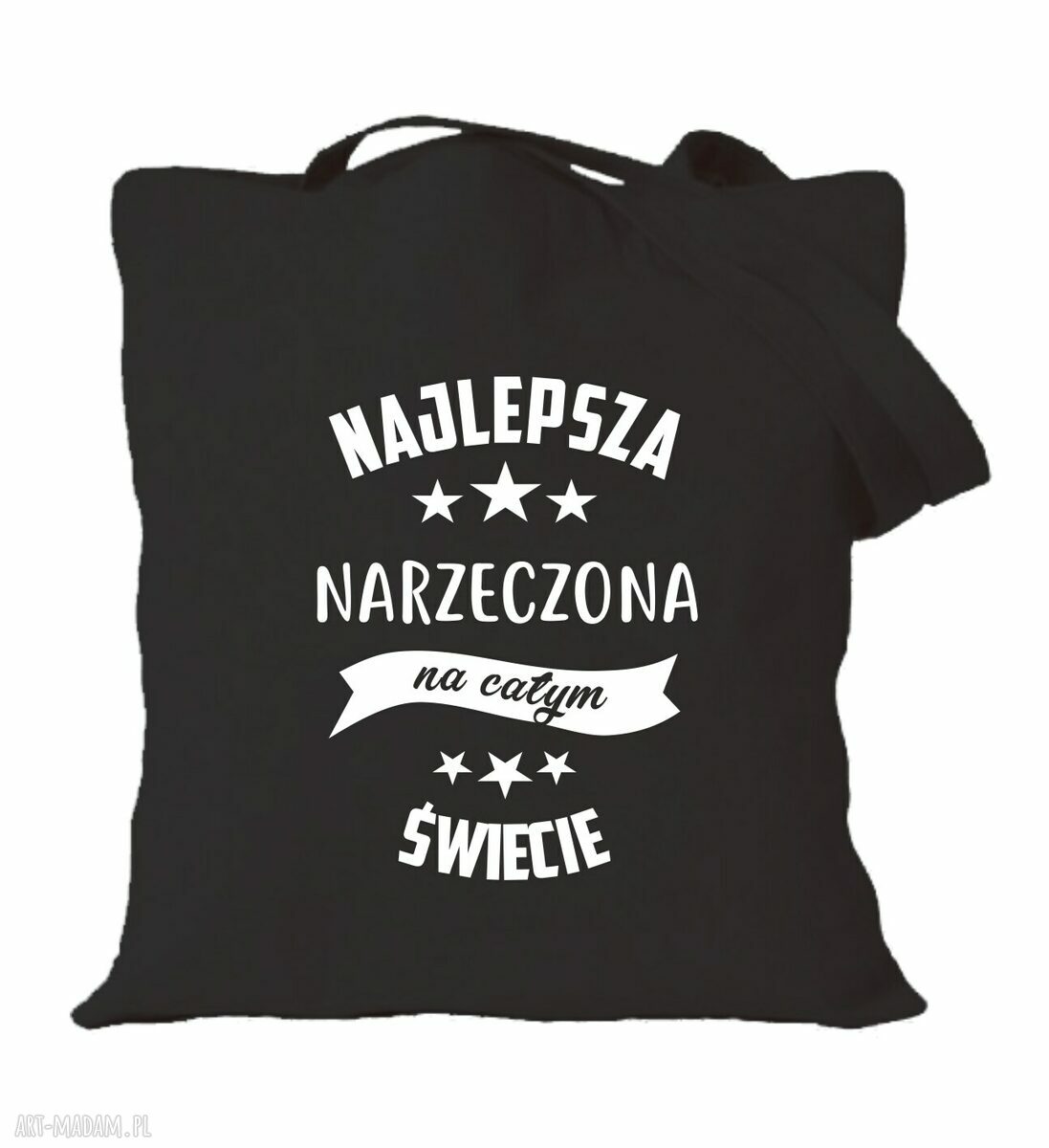 Torba z nadrukiem dla narzeczonej i przyszłej żony - prezent na urodziny i walentynki
