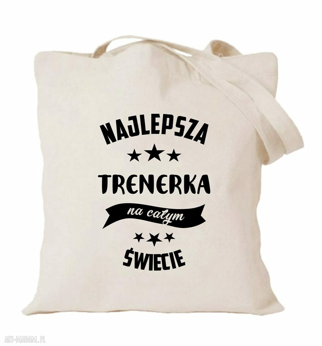 Torba z nadrukiem dla nauczycielki i wychowawczyni - prezent na Dzień Nauczyciela i zakończenie roku