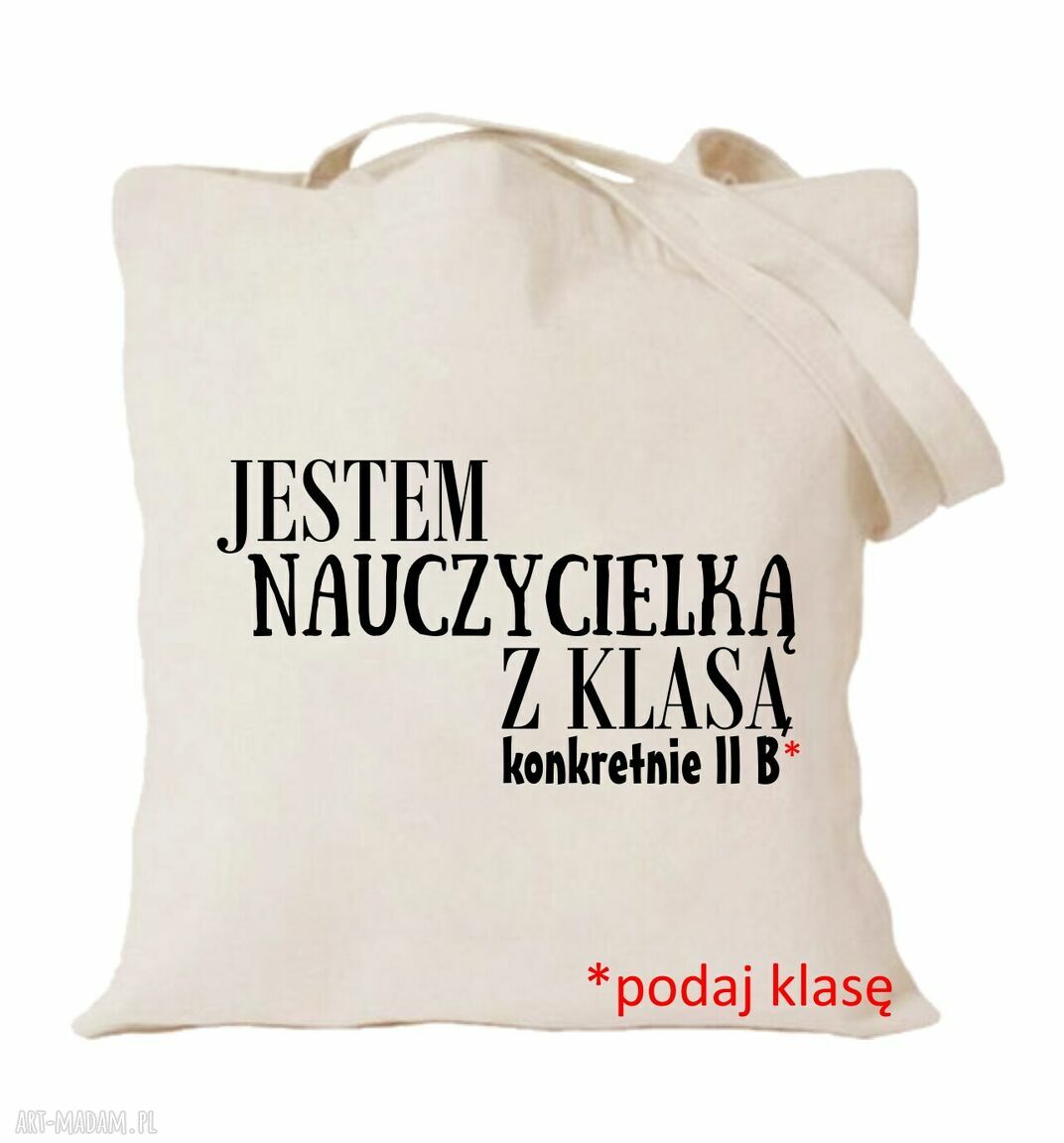 Torba z nadrukiem dla nauczycielki - praktyczny prezent na Dzień Nauczyciela