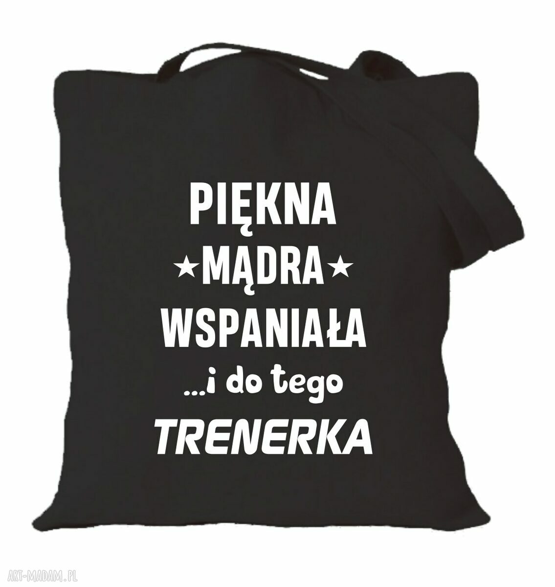 Torba z nadrukiem dla nauczycielki i wychowawczyni - prezent na Dzień Nauczyciela oraz zakończenie roku