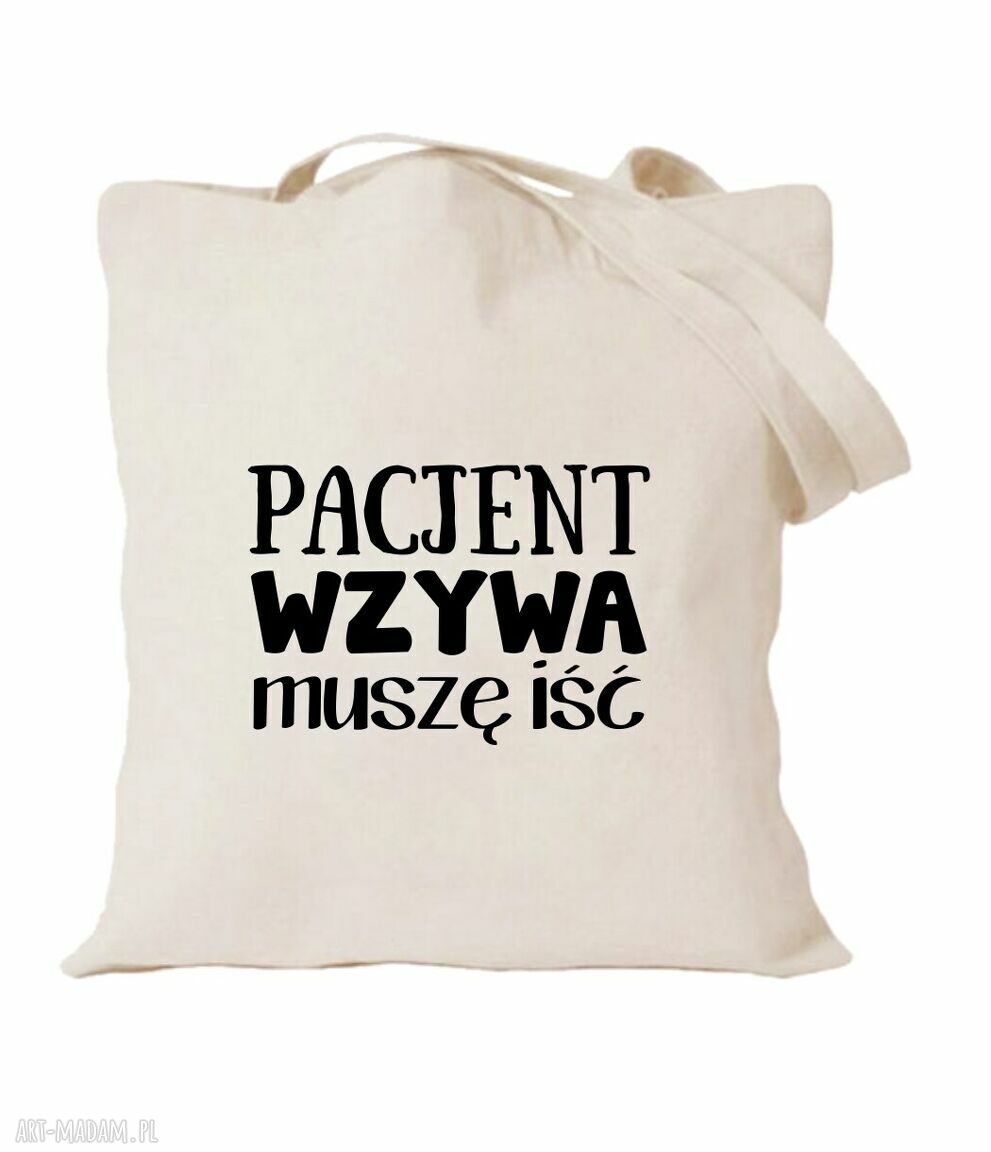 Torba z nadrukiem dla pielęgniarki, położnej i oddziałowej - prezent