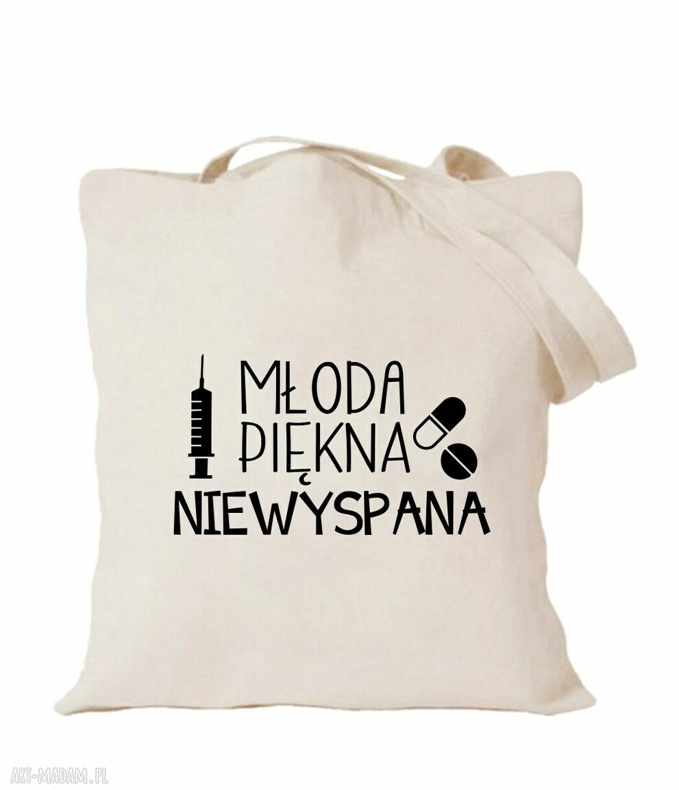 Torba z nadrukiem dla pielęgniarki - prezent najlepsza oddziałowa, położna