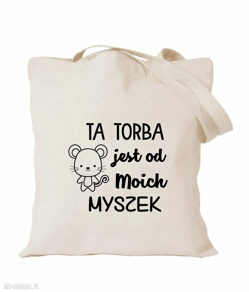Torba z nadrukiem nazwy grupy dla przedszkolanki - prezent na zakończenie roku