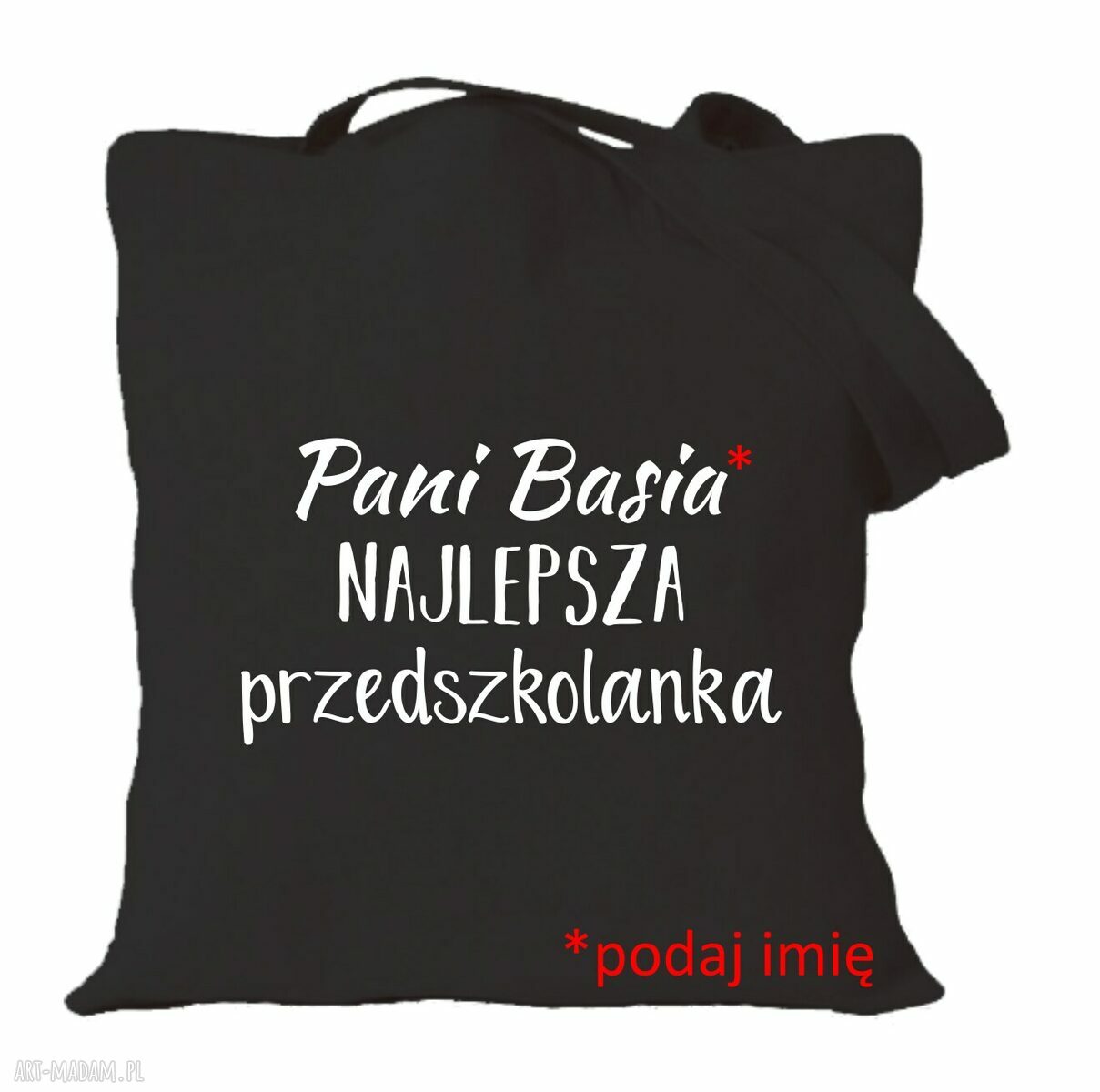 Torba z nadrukiem dla przedszkolanki - prezent na zakończenie roku
