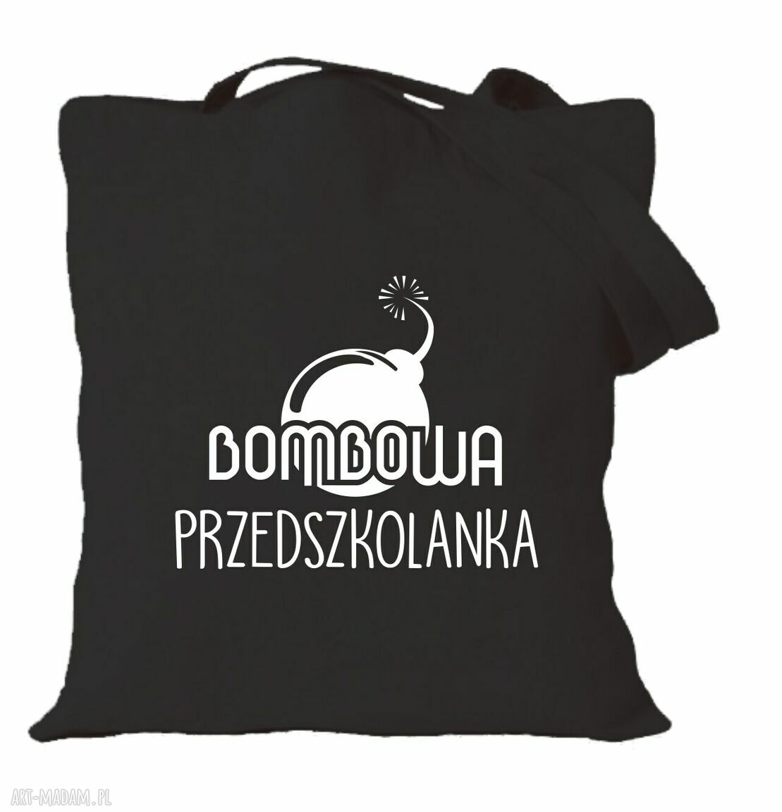 Torba z nadrukiem dla przedszkolanki - prezent od przedszkolaków na zakończenie roku