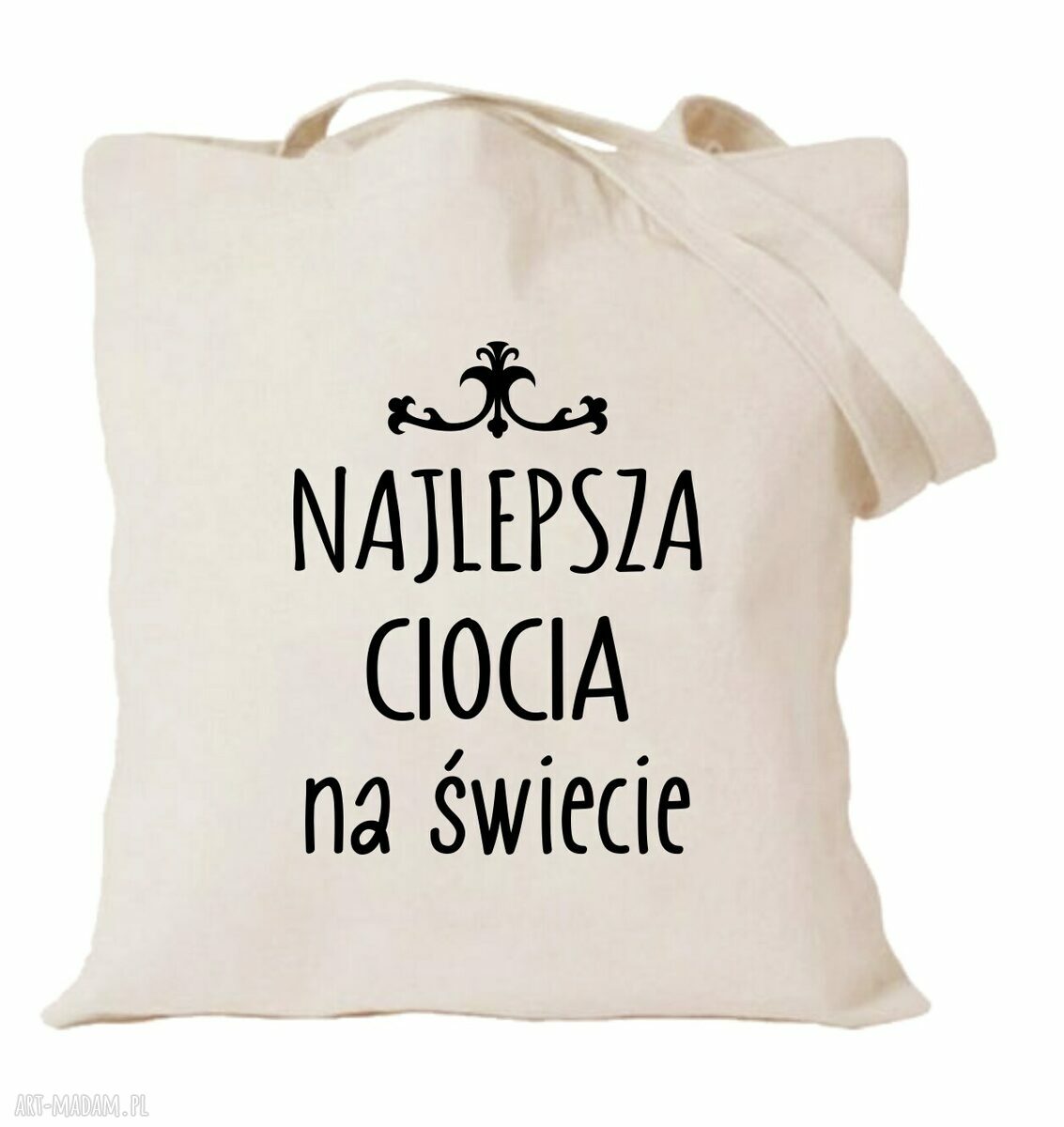 Torba z nadrukiem dla przedszkolanki - prezent od przedszkolaków