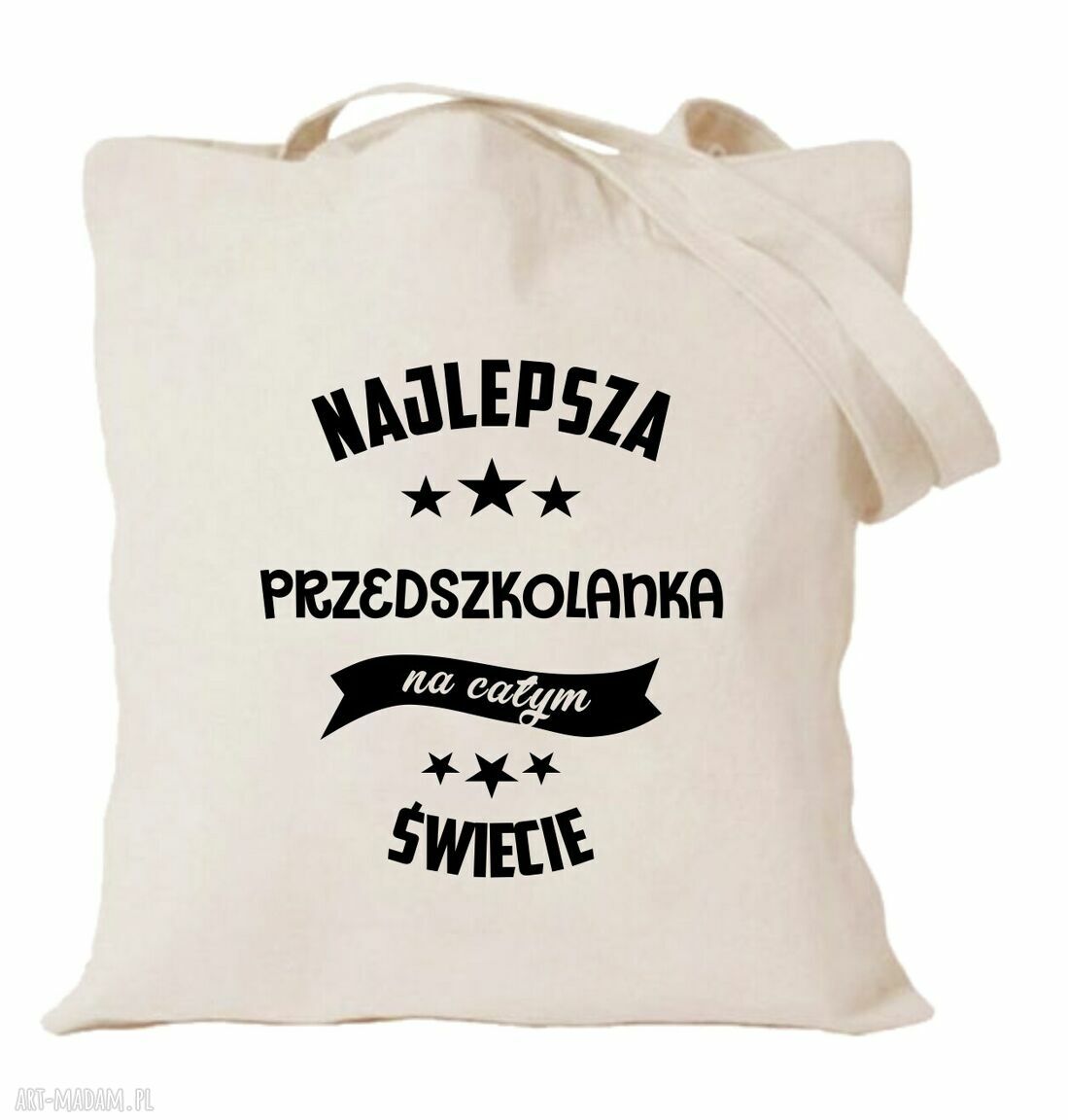 Torba z nadrukiem dla wychowawczyni - praktyczny prezent z wdzięcznością