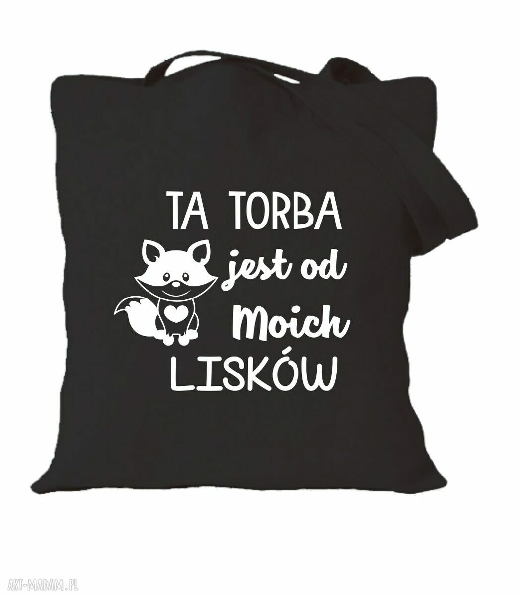 Torba bawełniana z nadrukiem nazwy grupy dla przedszkolanki