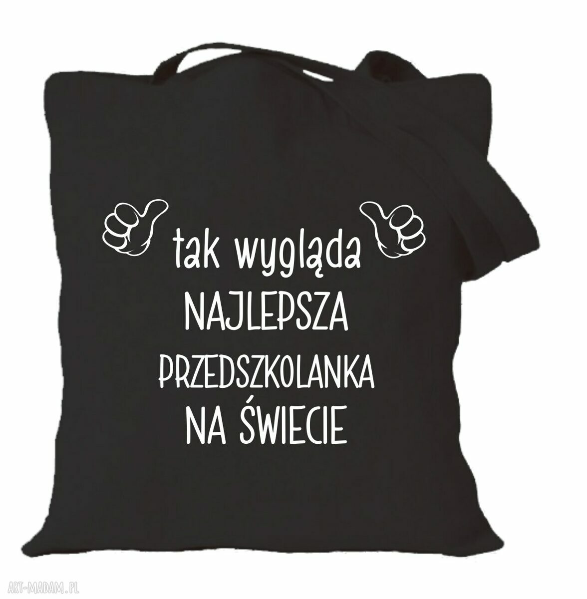 Torba z nadrukiem dla przedszkolanki - prezent na zakończenie roku i Dzień Edukacji