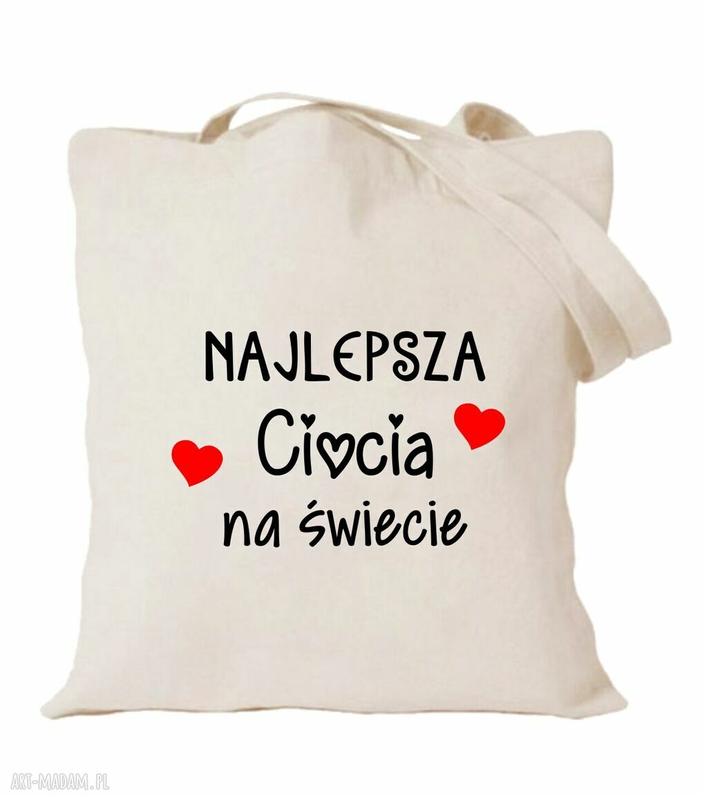 Torba z nadrukiem dla przedszkolanki - prezent na zakończenie roku i dzień edukacji