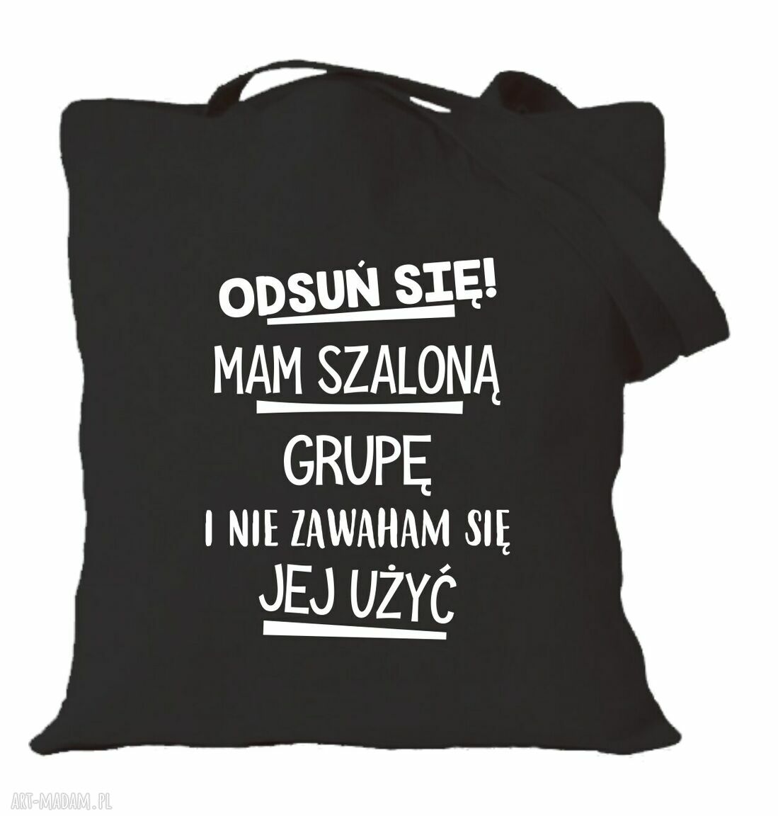 Torba z nadrukiem dla przedszkolanki - prezent od przedszkolaków