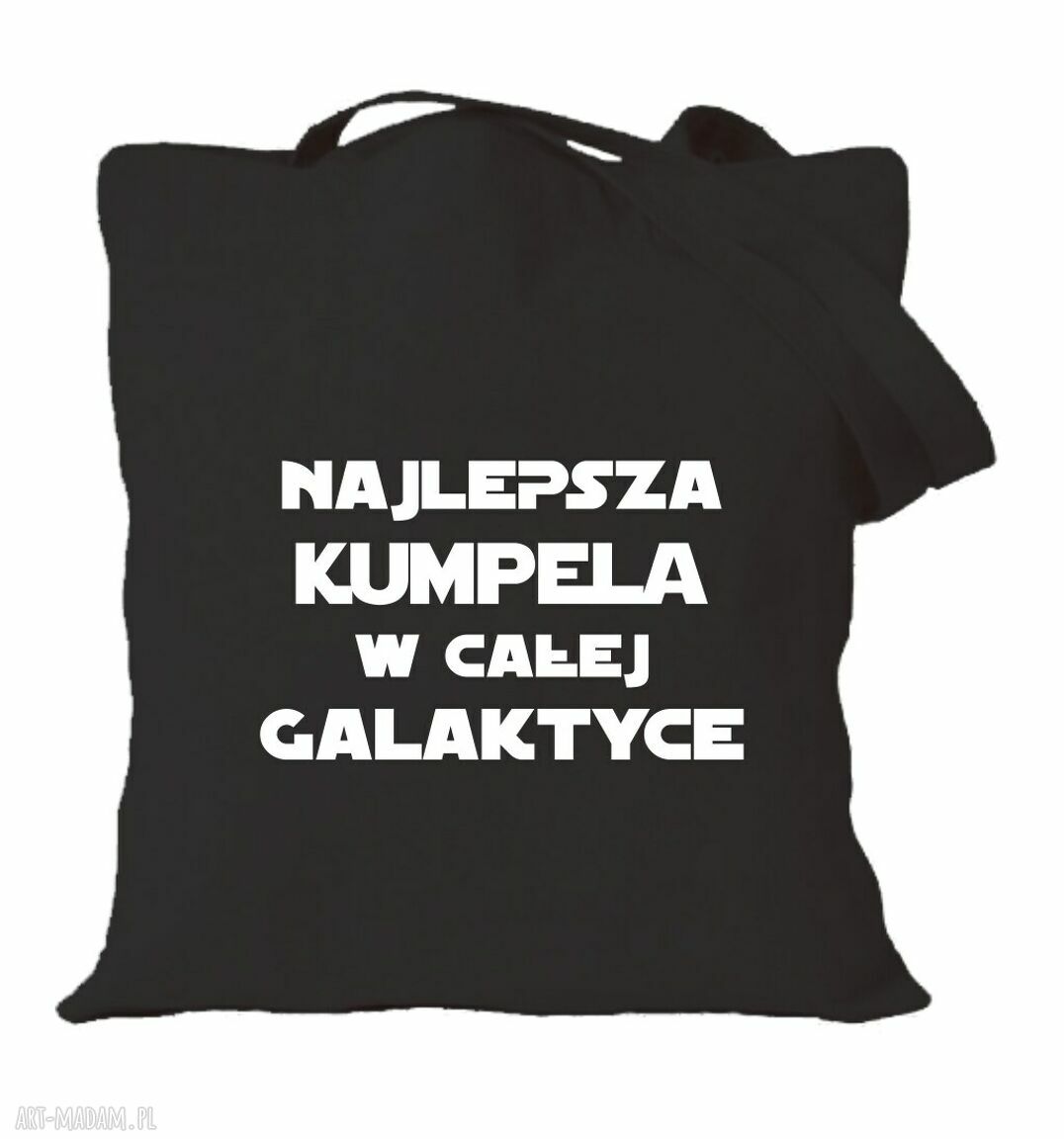 Torba bawełniana z nadrukiem dla psiapsi - prezent dla przyjaciółki