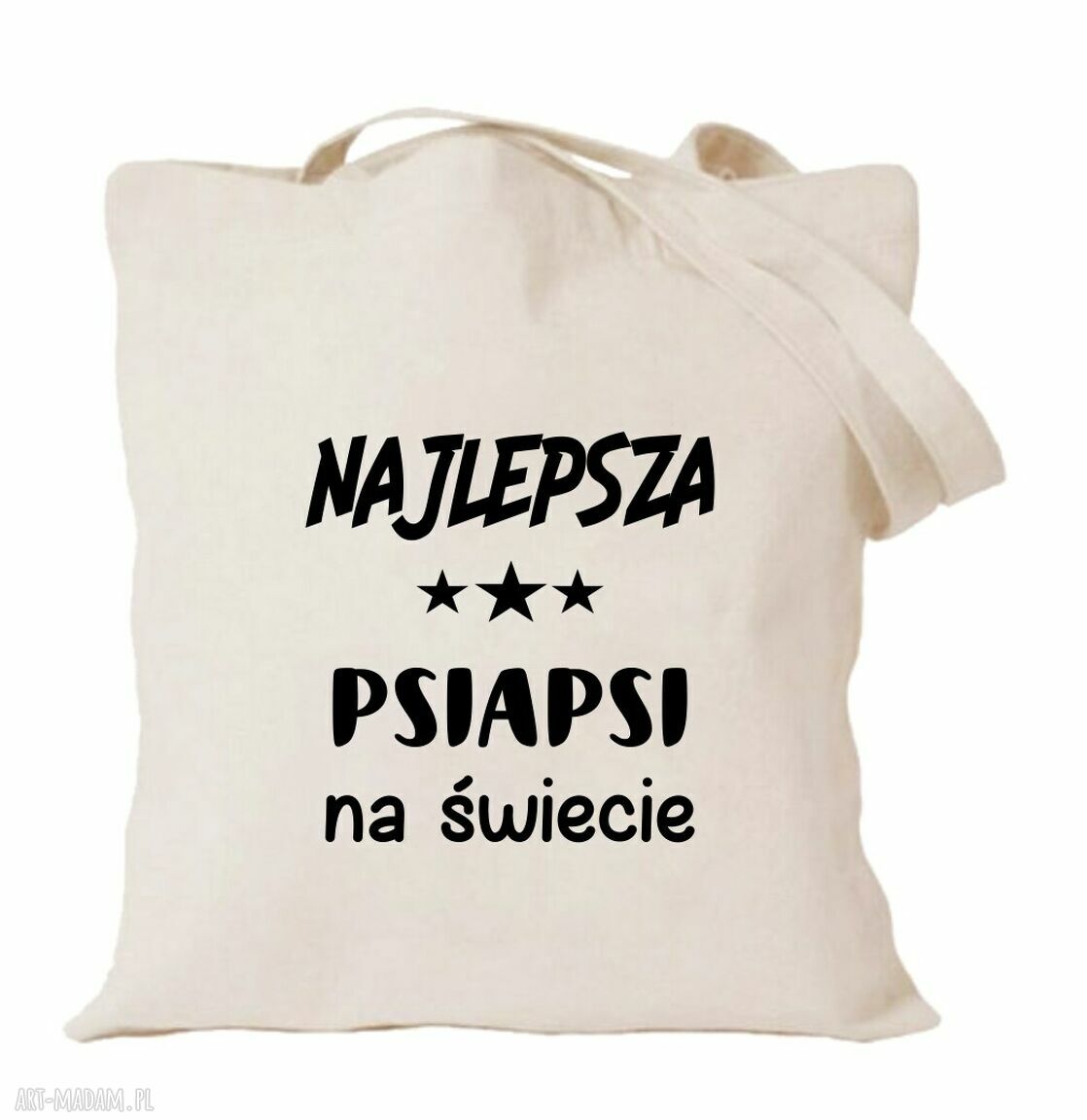 Torba bawełniana z nadrukiem dla przyjaciółki - BFF i psiapsi
