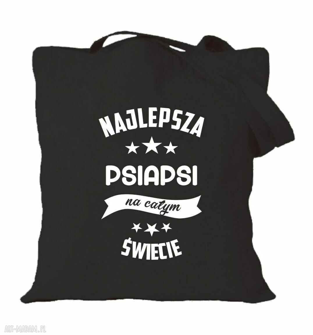 Torba bawełniana z nadrukiem dla przyjaciółki - Psiapsi BFF