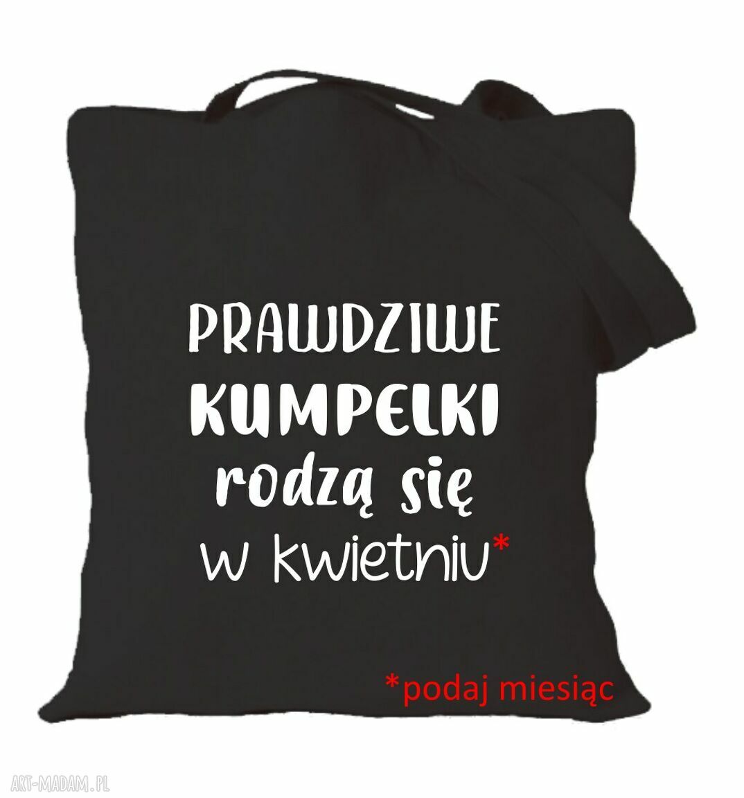 Torba bawełniana z nadrukiem dla przyjaciółki - psiapsi BFF