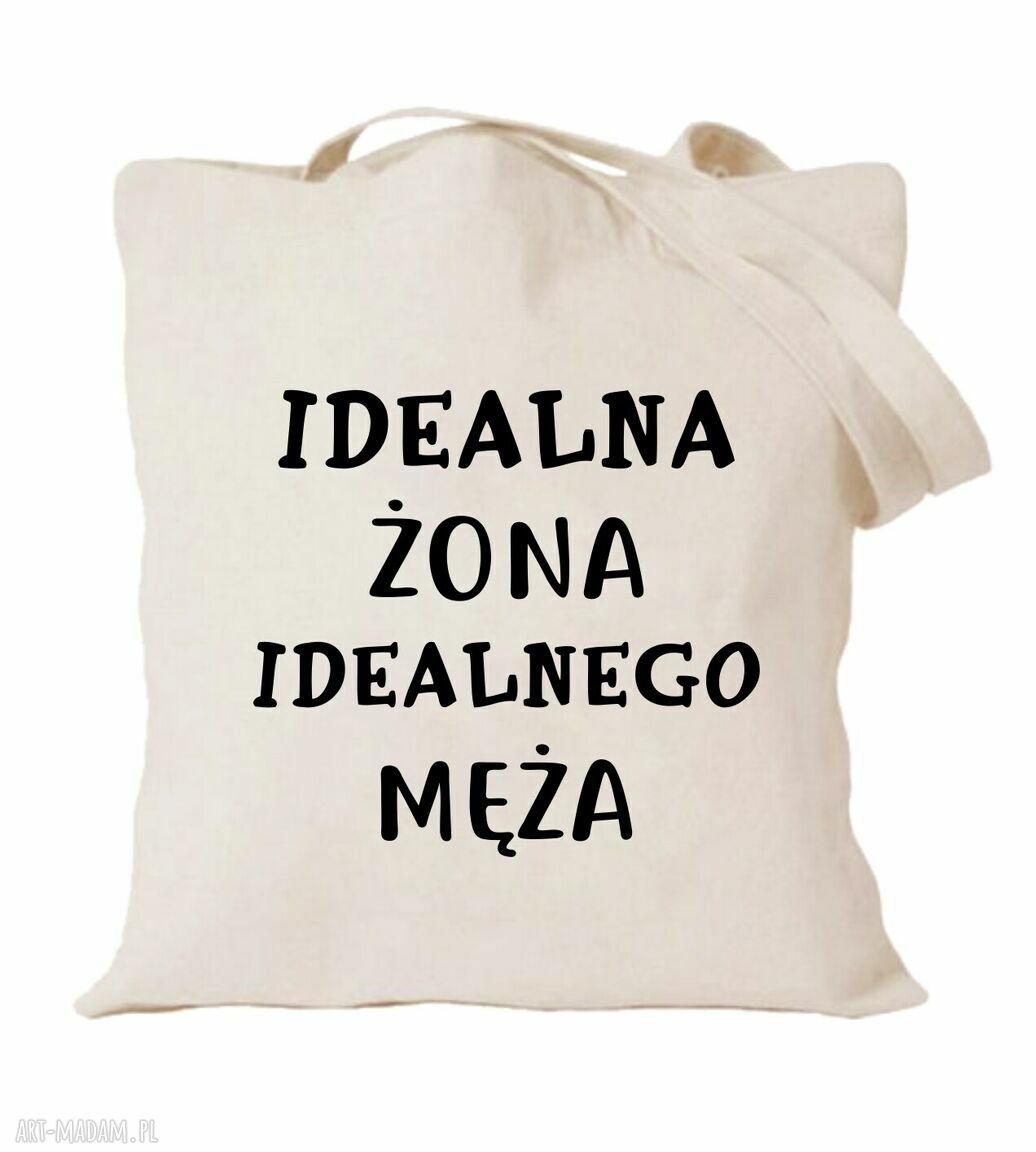 Torba z nadrukiem dla żony - prezent od męża