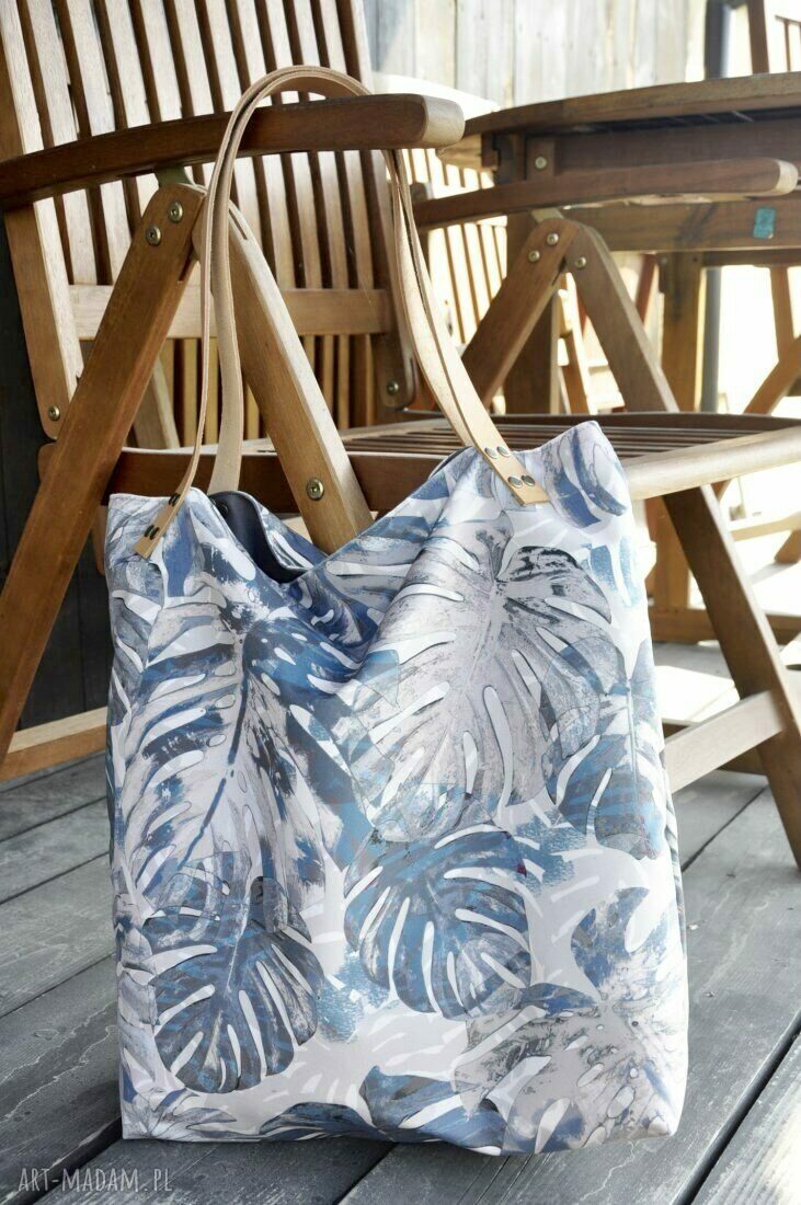 Torba na ramię XXL - print Monstery