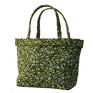 torebki shopper bag do ręki 37 0008 biało zielona torebka