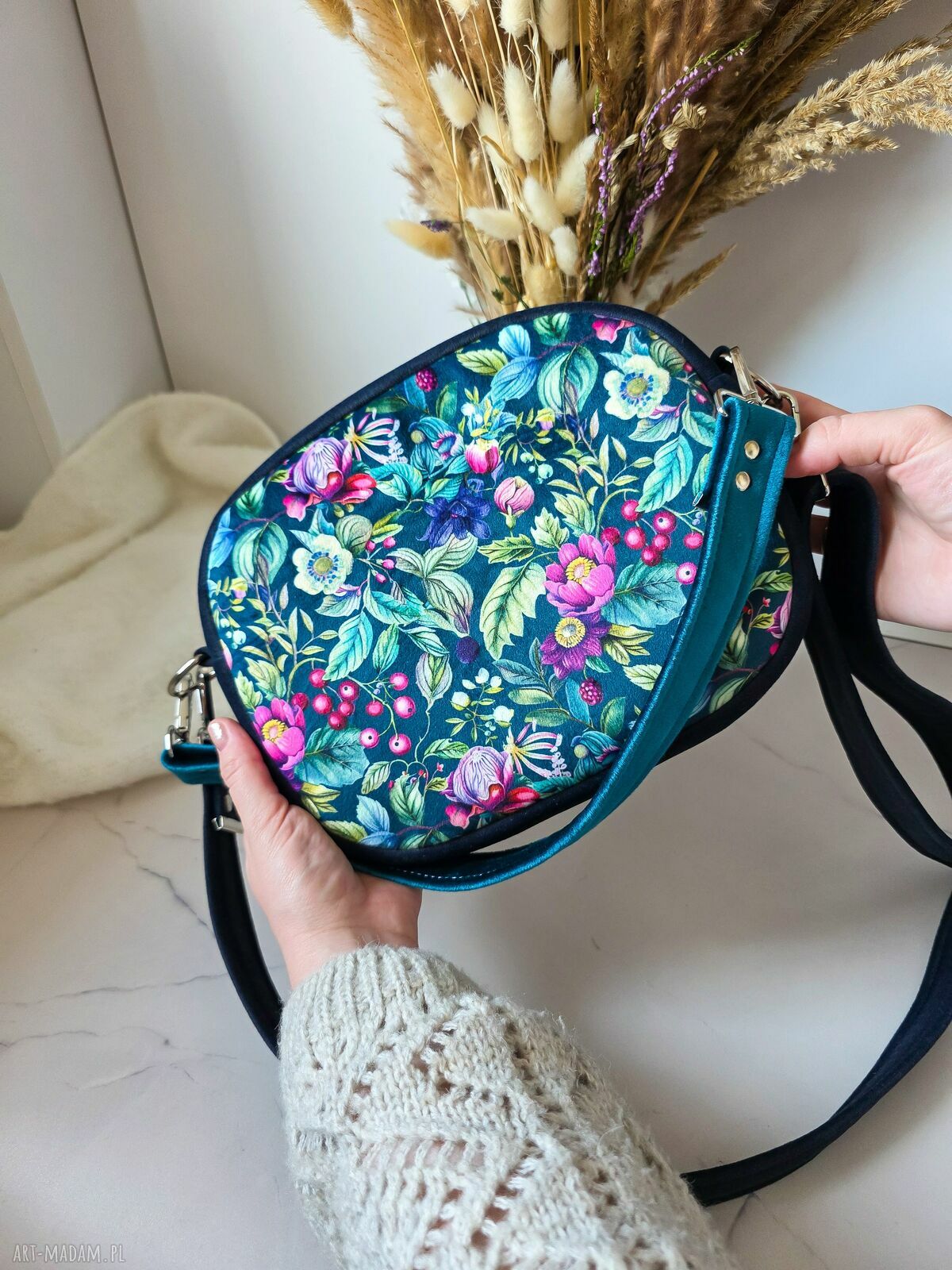 Ręcznie robiona torebka damska handmade