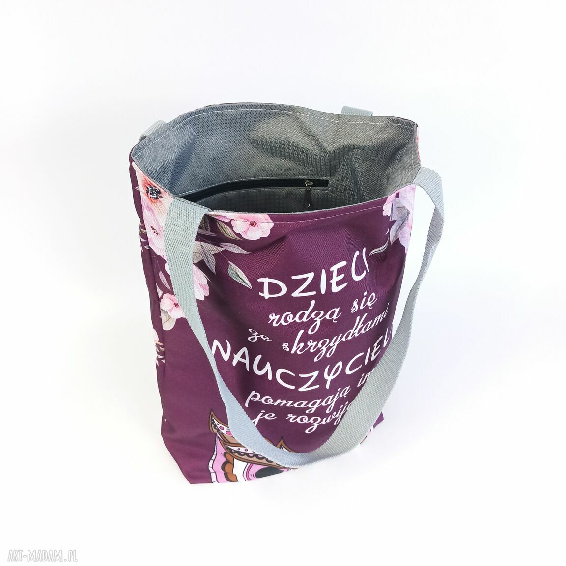 Shoperka na ramię Dzień Nauczyciela "Nauczyciele" - prezent dla nauczycielki