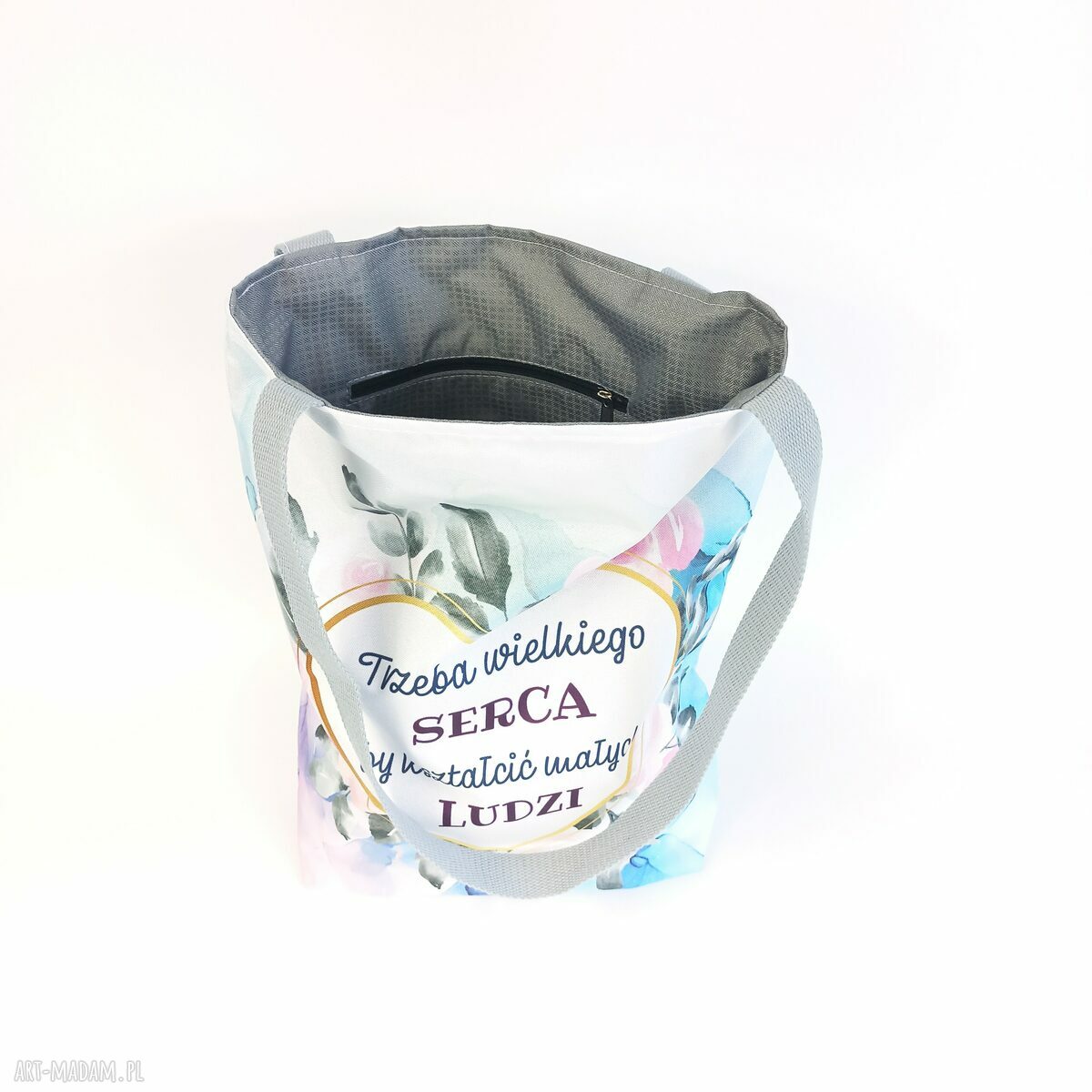 Torebka Dzień Nauczyciela - Wielkie serce (na ramię)