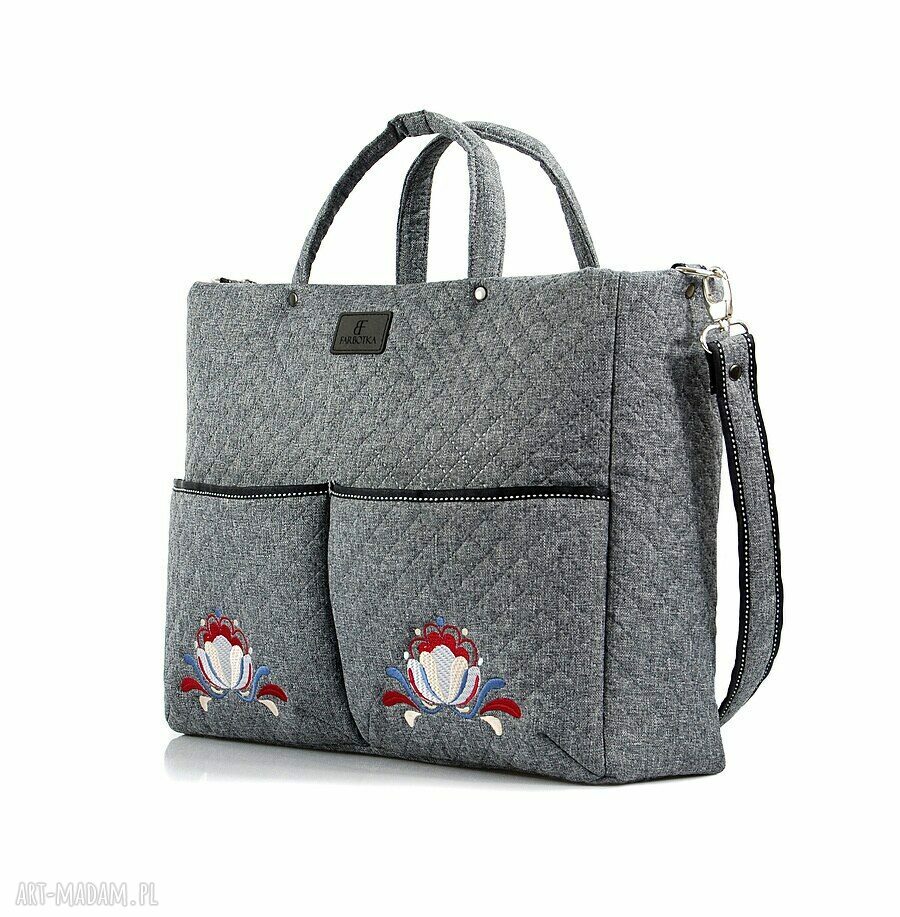 Torebka Farbaby 102 Farbotka - duża pojemna torba podróżna handmade