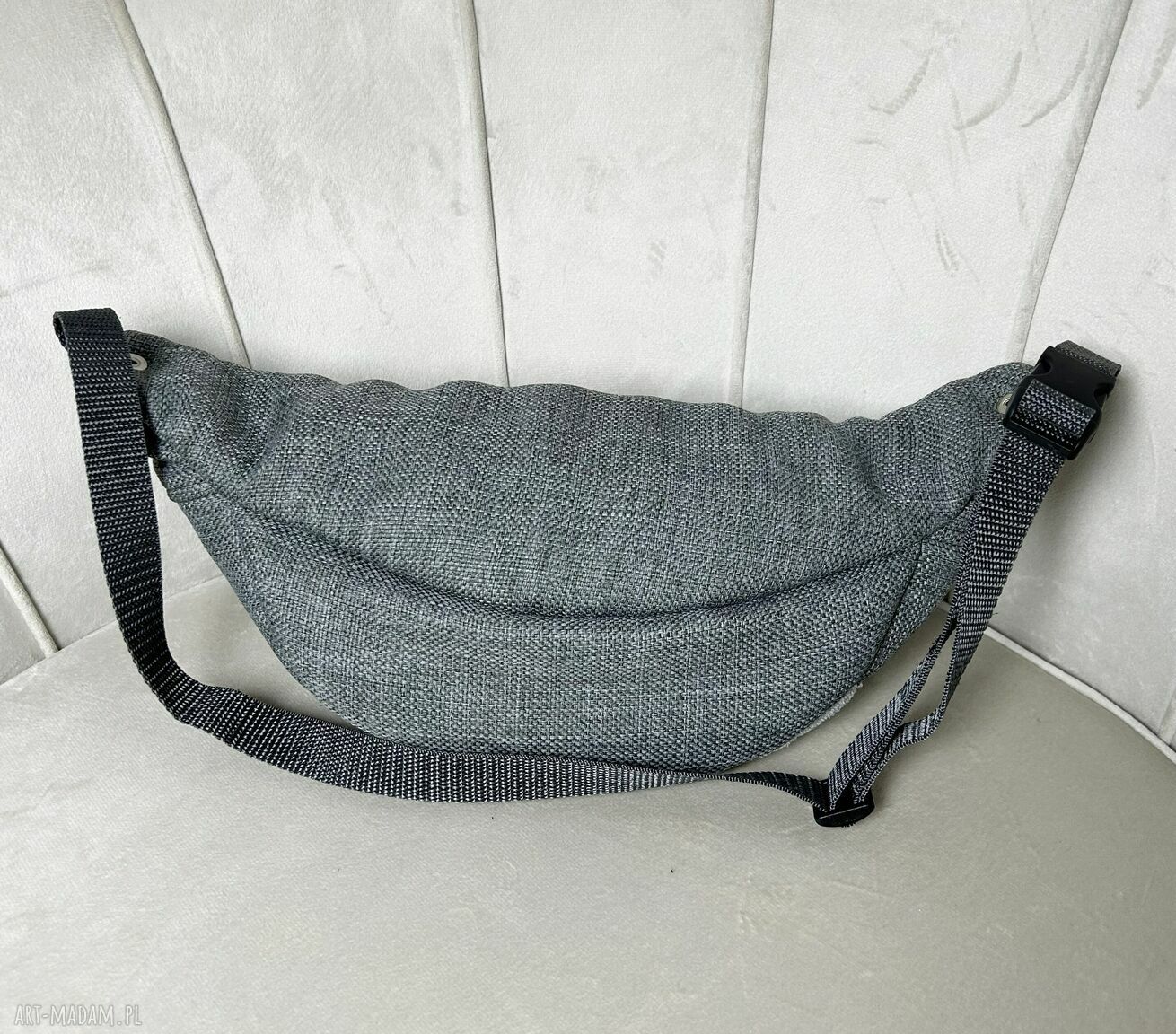 Torebka nerka saszetka patchwork ZERO WASTE 42 (upcycling)