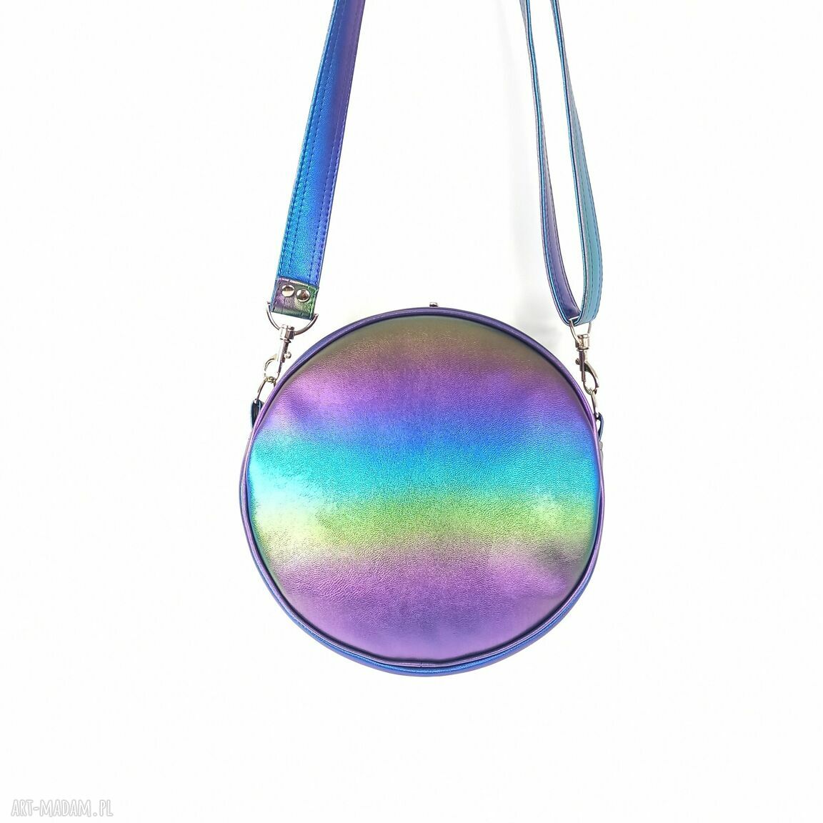 Torebka okrągła (25 cm) HOLO na ramię