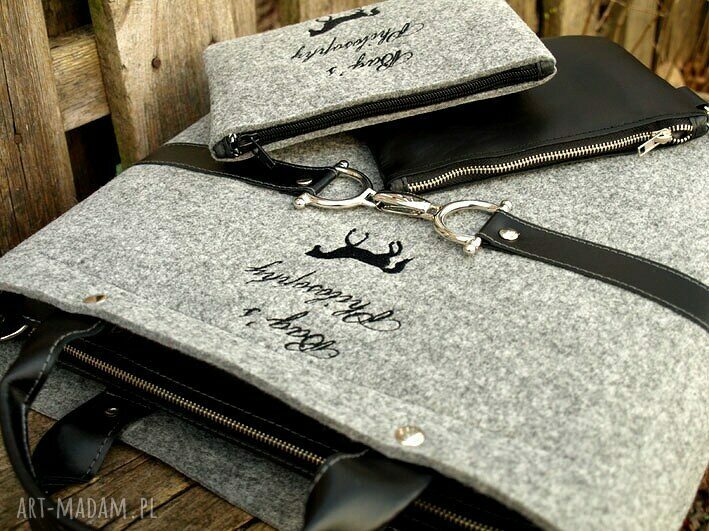Tote Bag Gallop Black