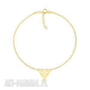 celebrate - triangle connector - bracelet g