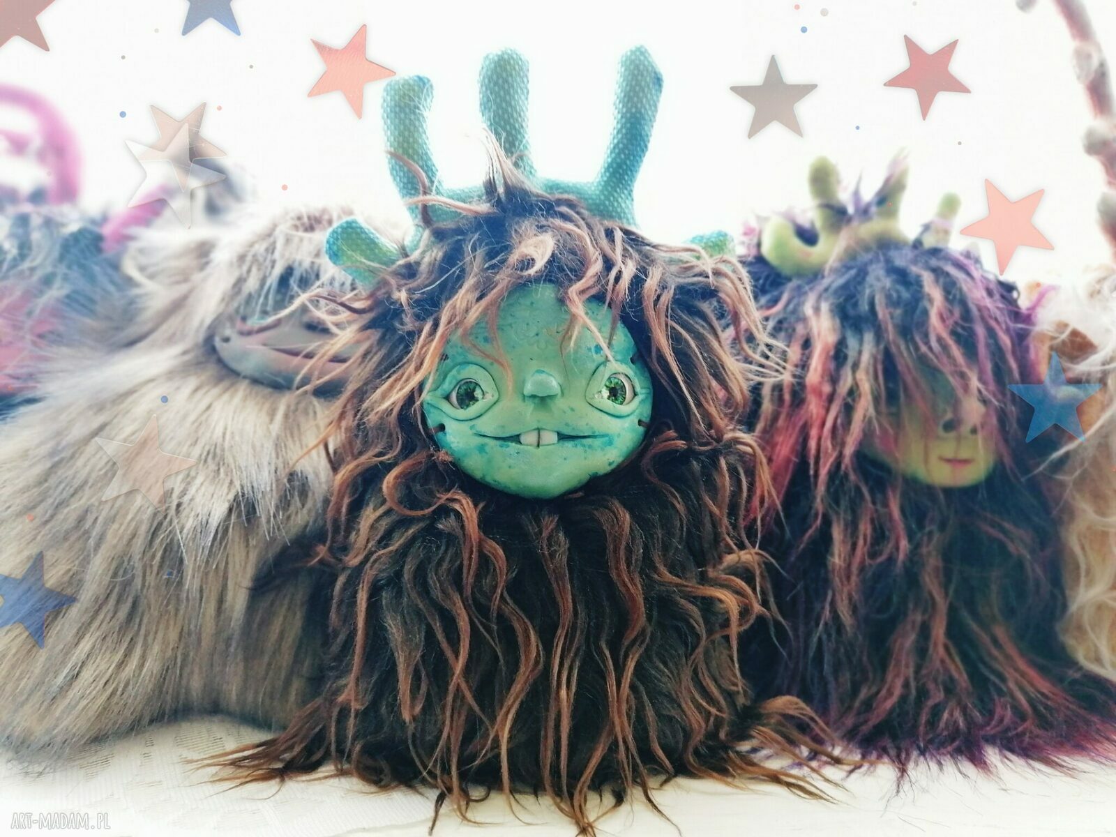 Trololo - futerkowa dekoracja e-piet (ok. 25 cm)