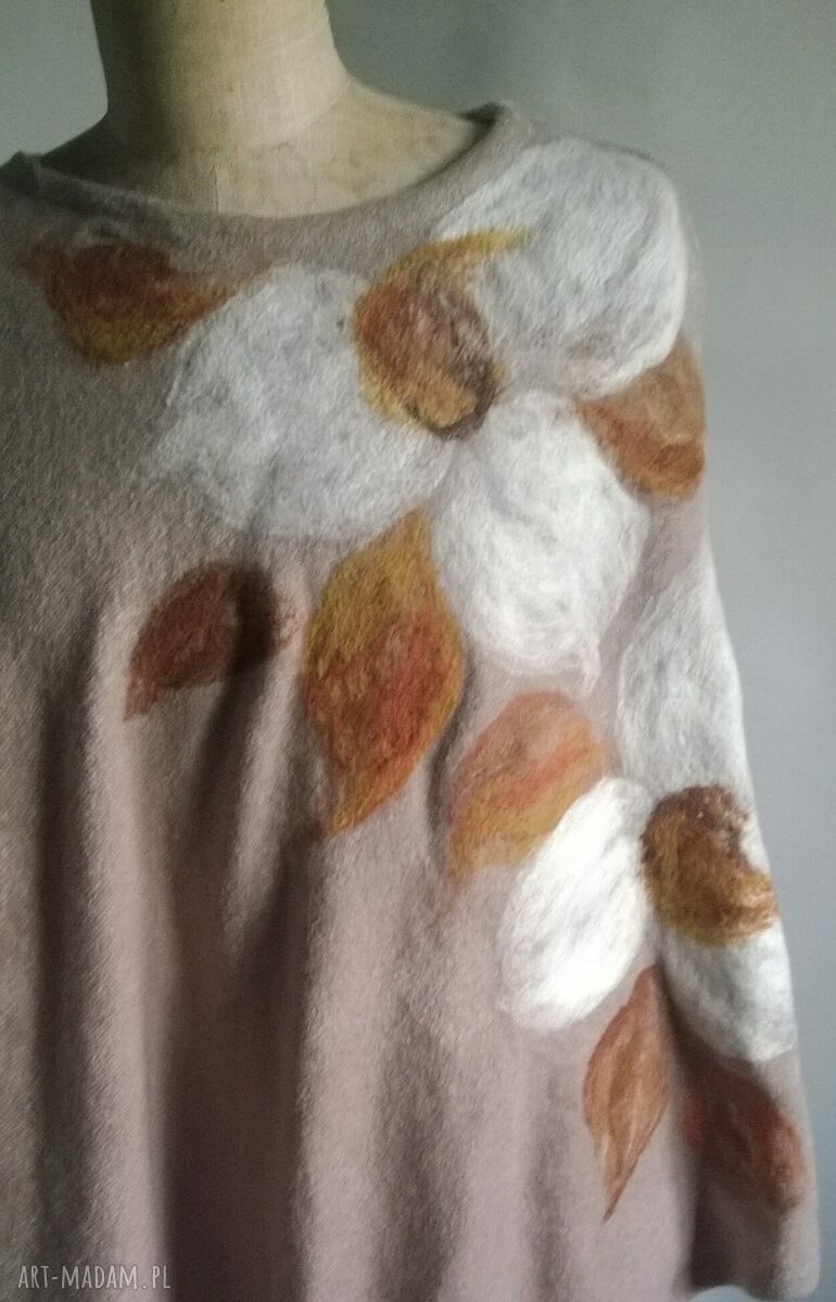 poncho tunika i kwiat magicznego ogrodnika