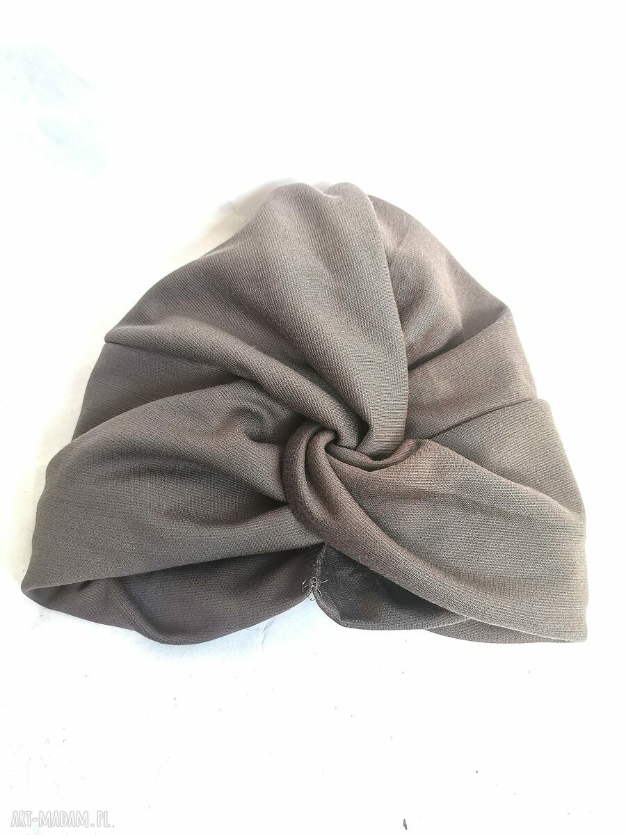 Turban boho z frędzlami - obwód uniwersalny i dwie opcje noszenia
