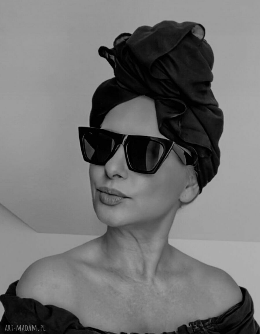 Turban damski na lato