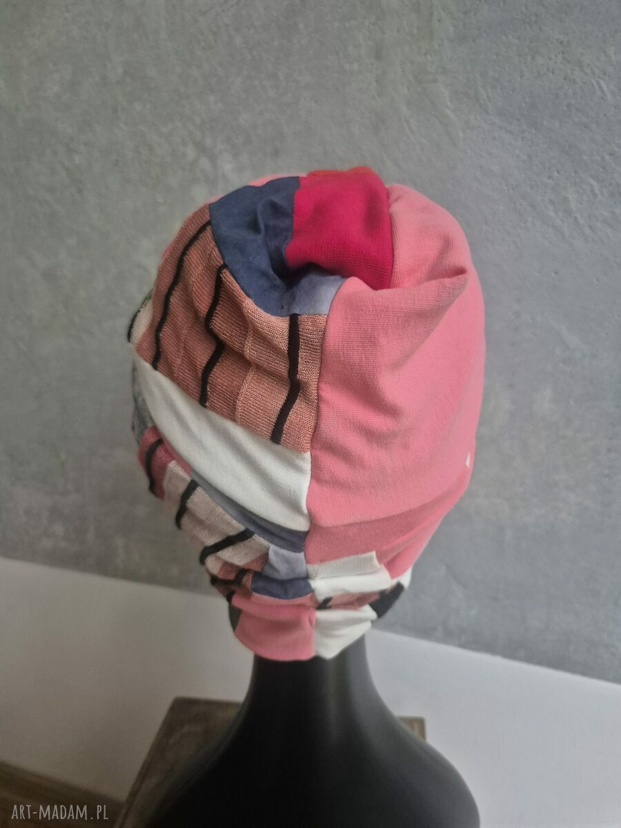 Kolorowy turban etno-orient Ruda Klara - milutki, uniwersalny