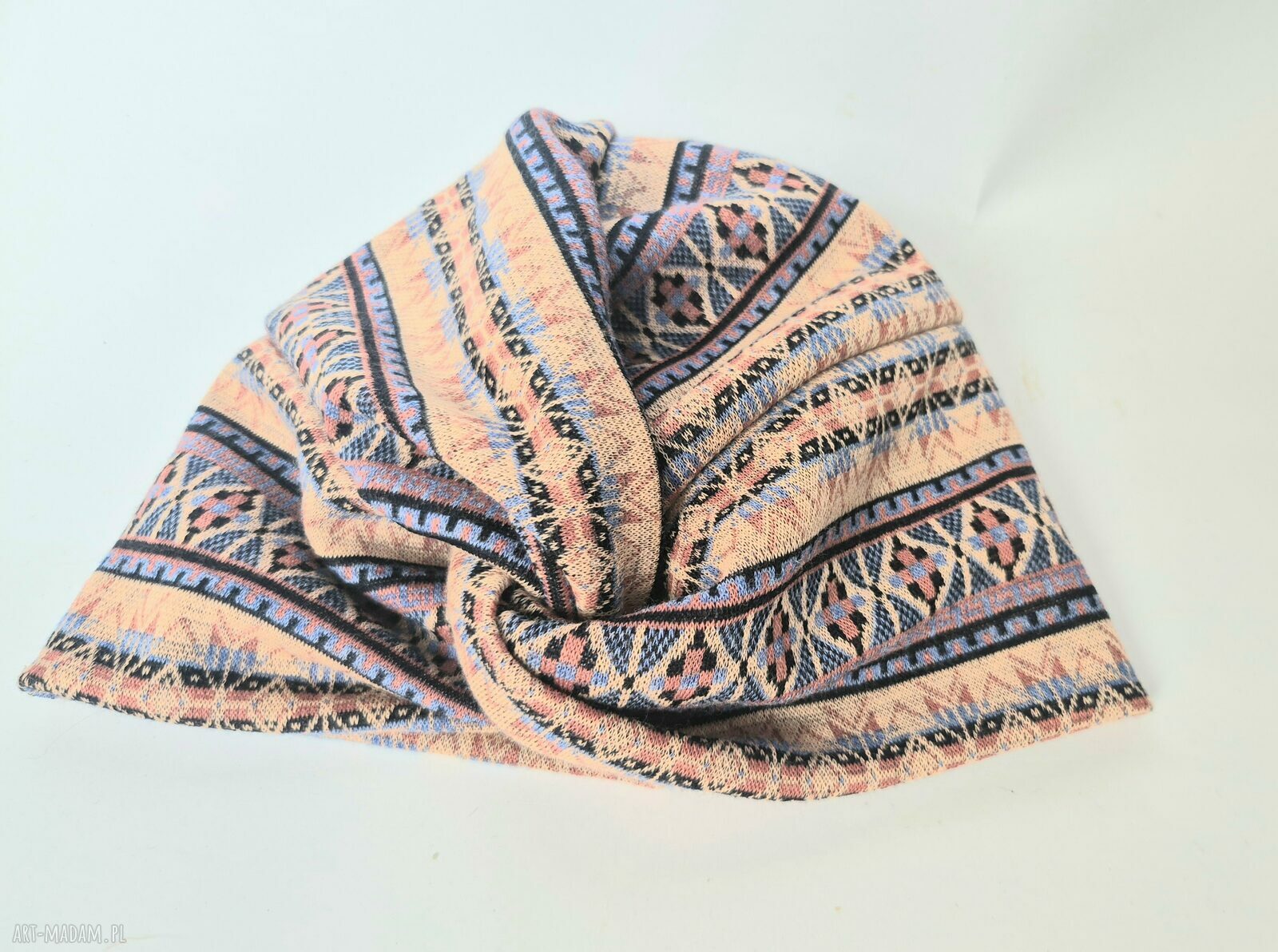 Turban orientalny boho - wiosenny i uniwersalny