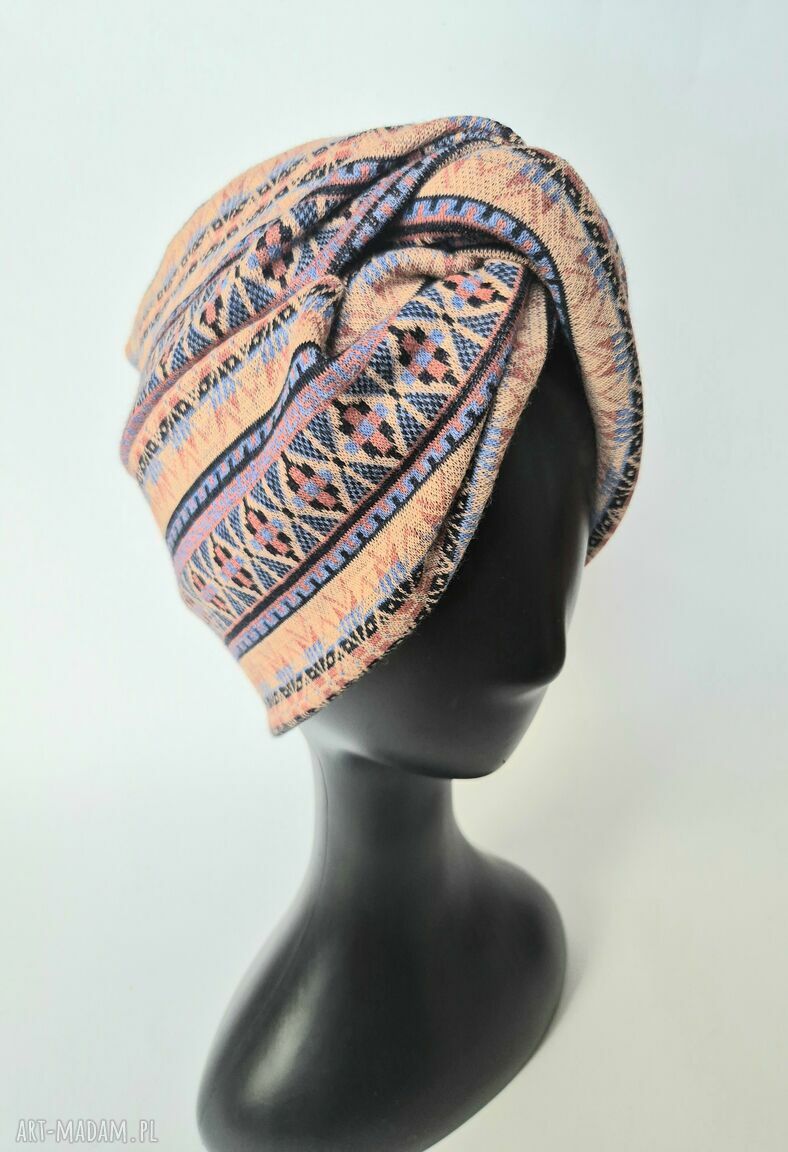 Turban orientalny boho - wiosenny i uniwersalny