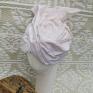 handmade ślub turban z jedwabiu